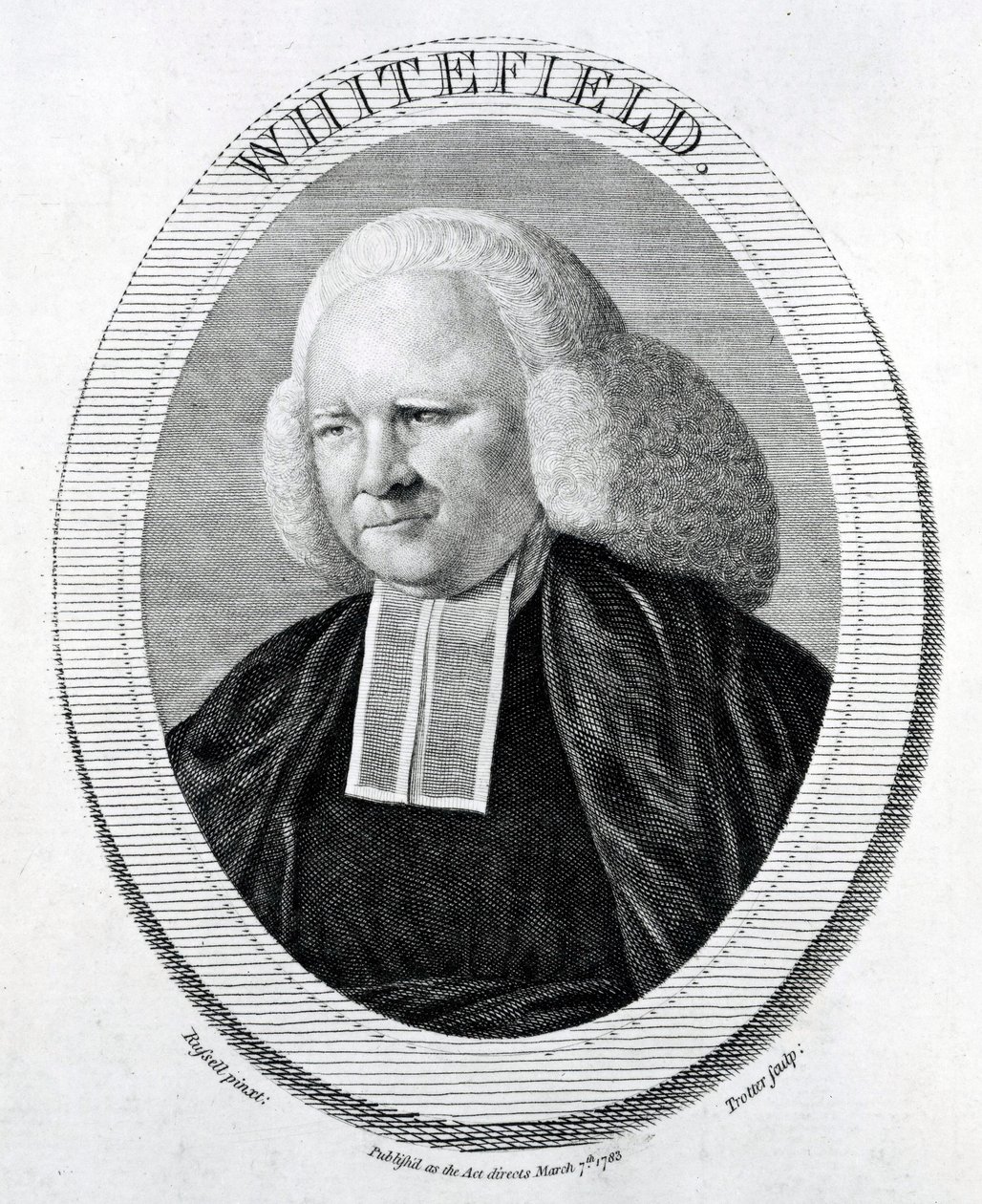 Whitefield, gravé par Trotter d
