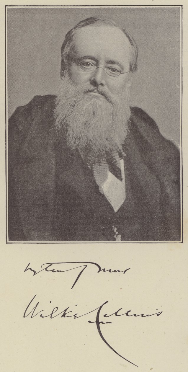 Wilkie Collins (gravure) - English School