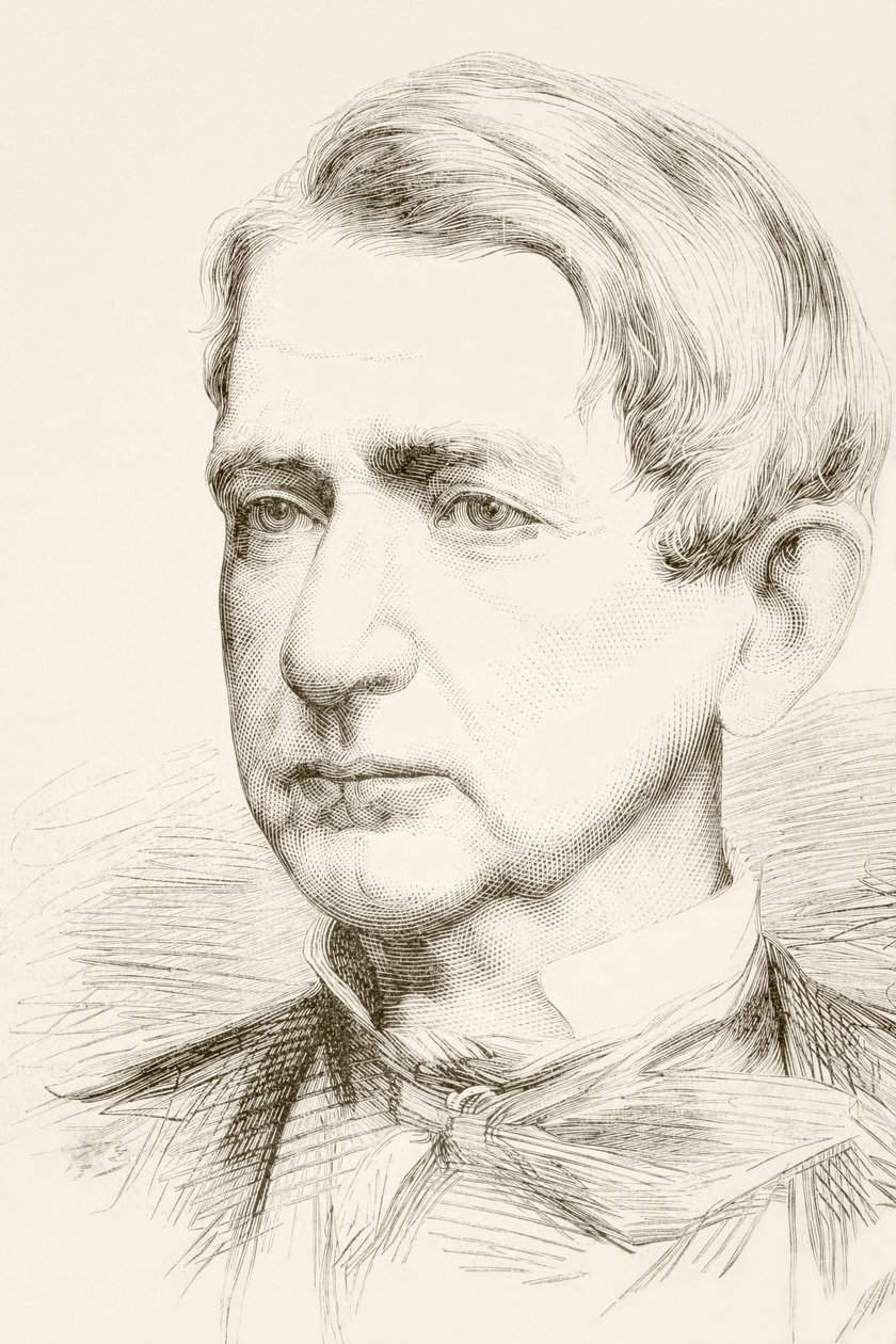 William Henry Seward, Sr. (lithographie) - English School