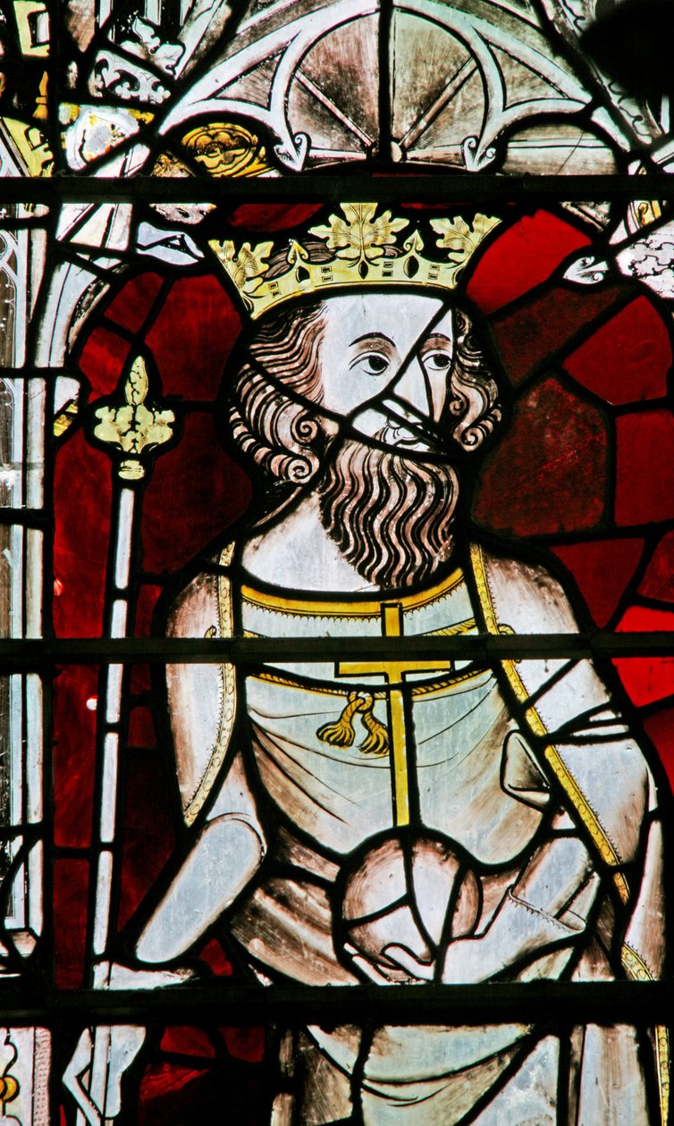 Fenêtre Ew représentant Édouard II - English School