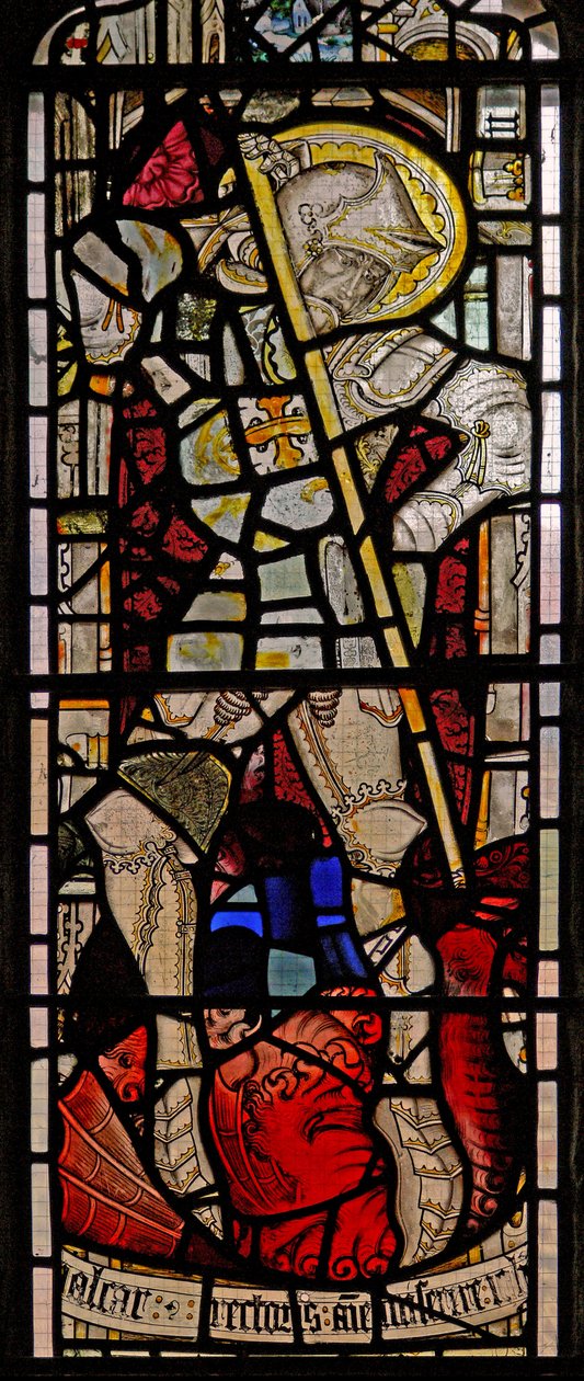 Fenêtre Ew représentant Saint Georges - English School