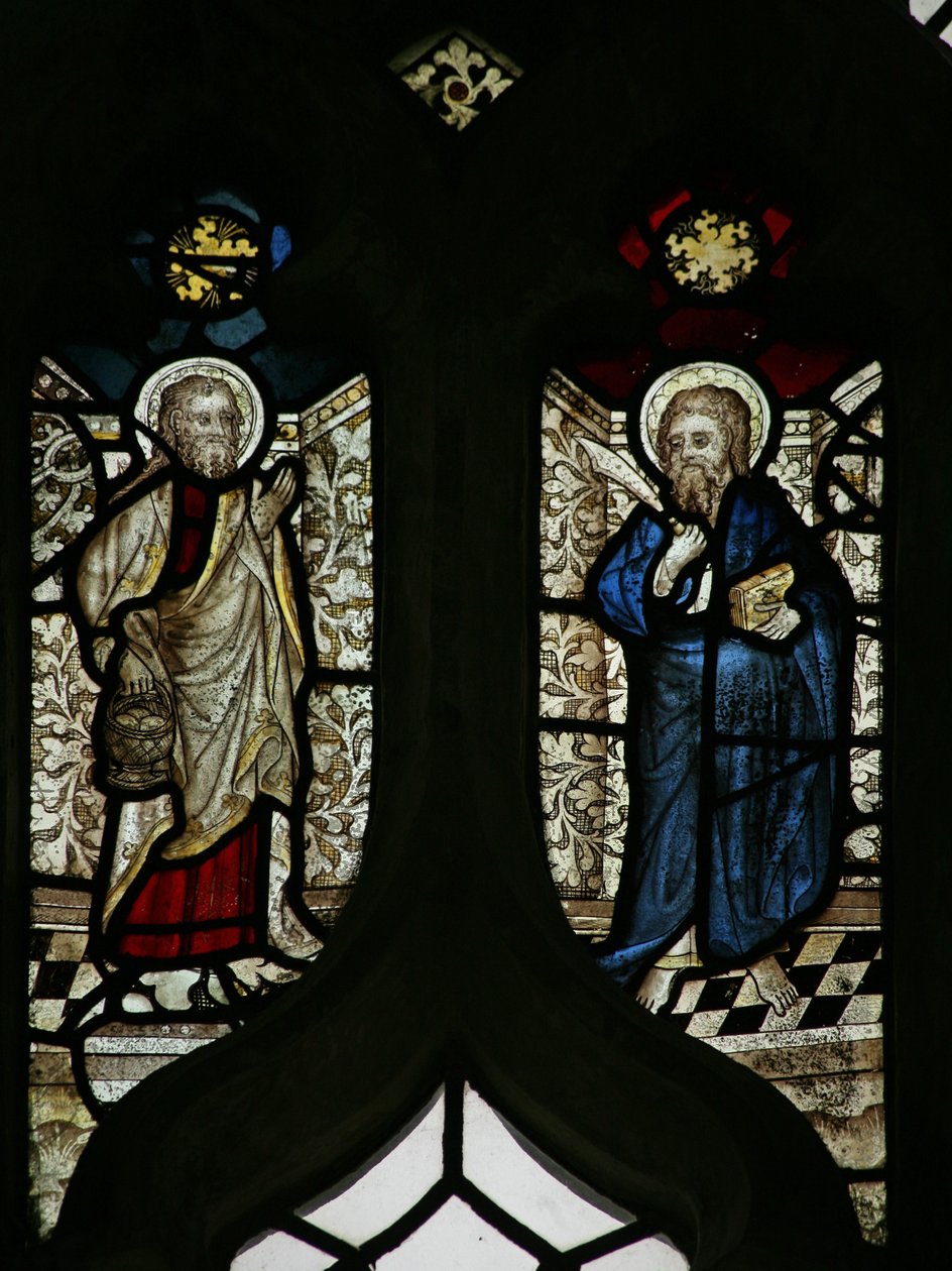 Fenêtre N5 représentant Saint Barthélemy, Saint Philippe - English School