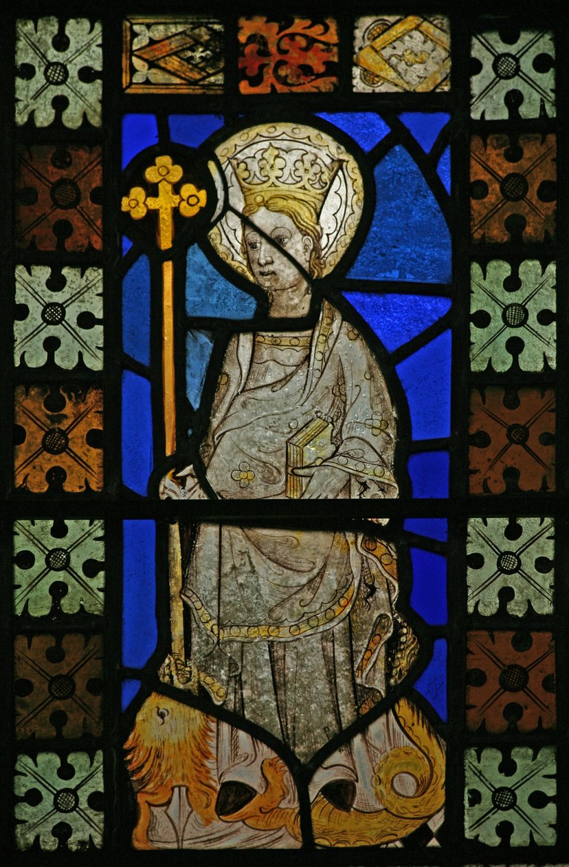 Fenêtre Sa représentant Sainte Marguerite - English School