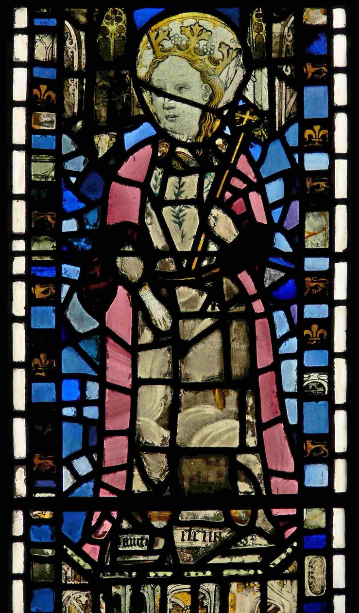 Fenêtre représentant Sainte Hélène - English School