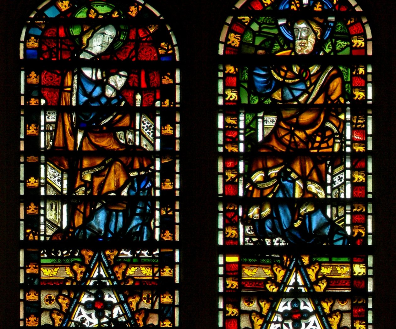 Le couronnement de la Vierge - English School
