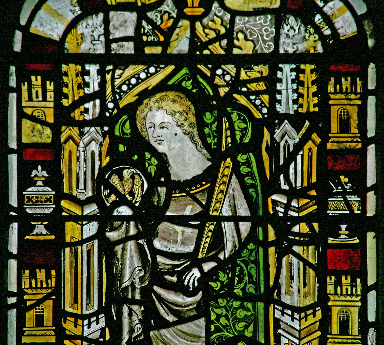 Fenêtre représentant Saint Jean - English School