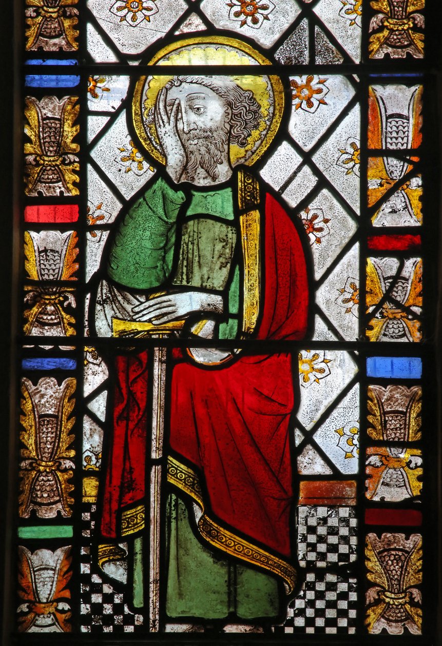 Fenêtre représentant Saint Paul - English School