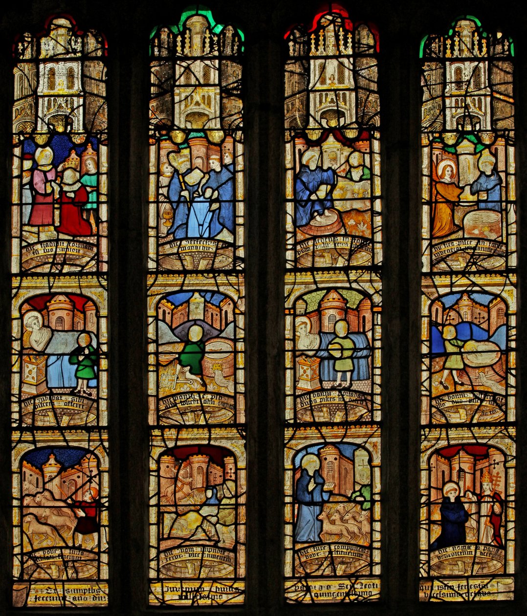 Fenêtre n5 représentant Saint Neot - English School