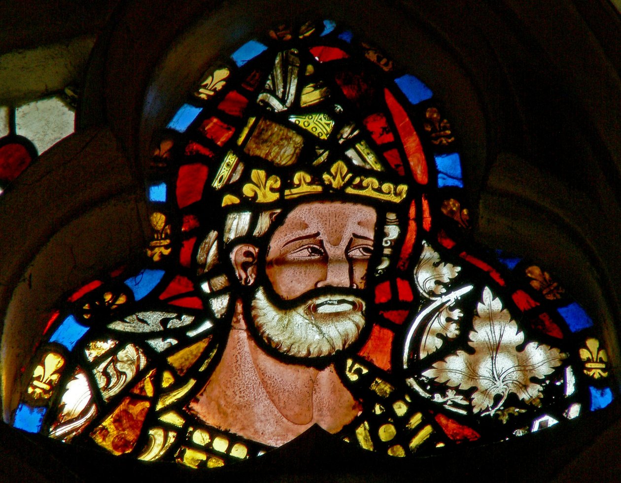 Fenêtre s-2 représentant Saint Urbain - English School