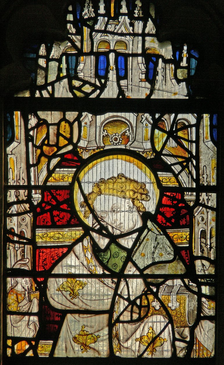 Fenêtre représentant Saint Jean - English School
