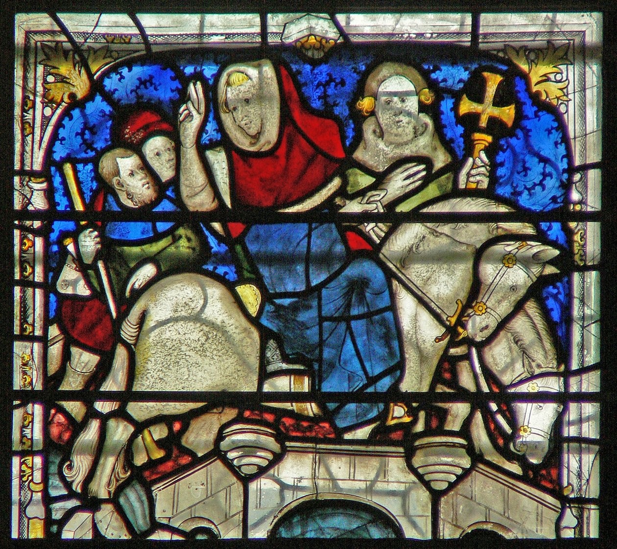 Scène de la vie de Saint William - English School