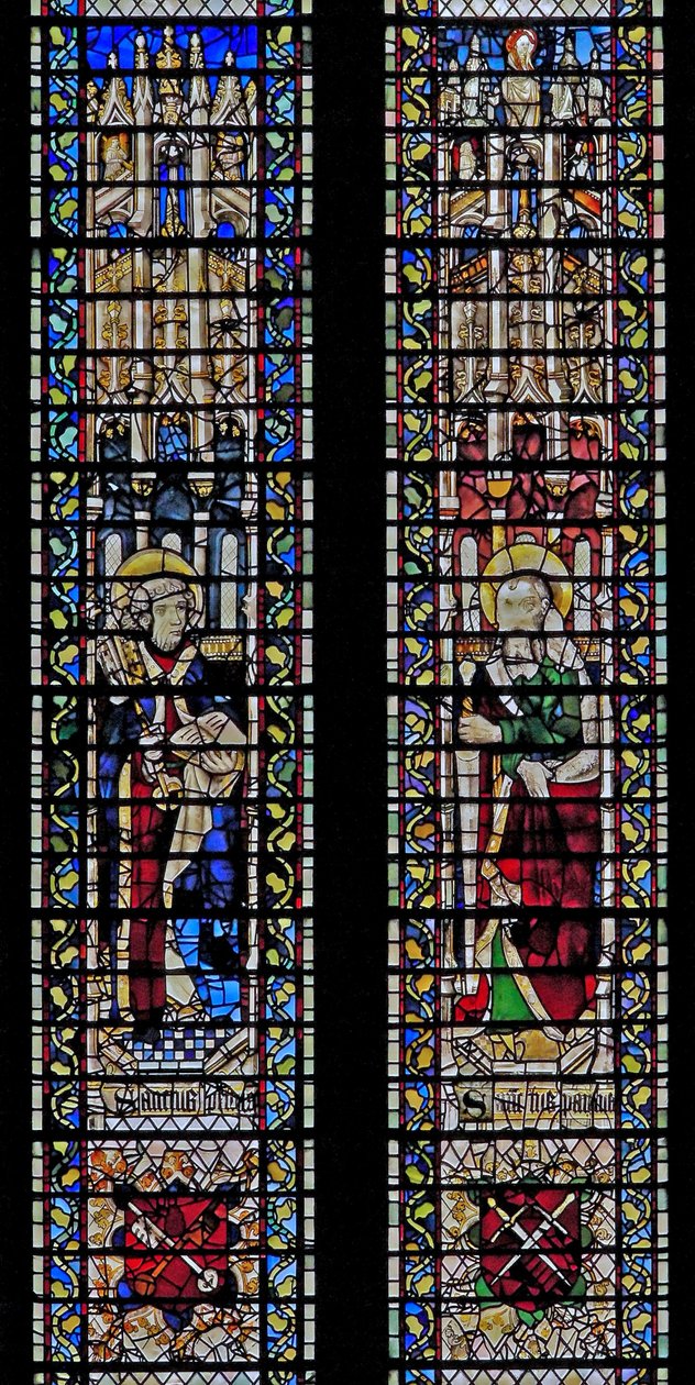 Fenêtre w71 représentant Saint Pierre et Saint Paul - English School