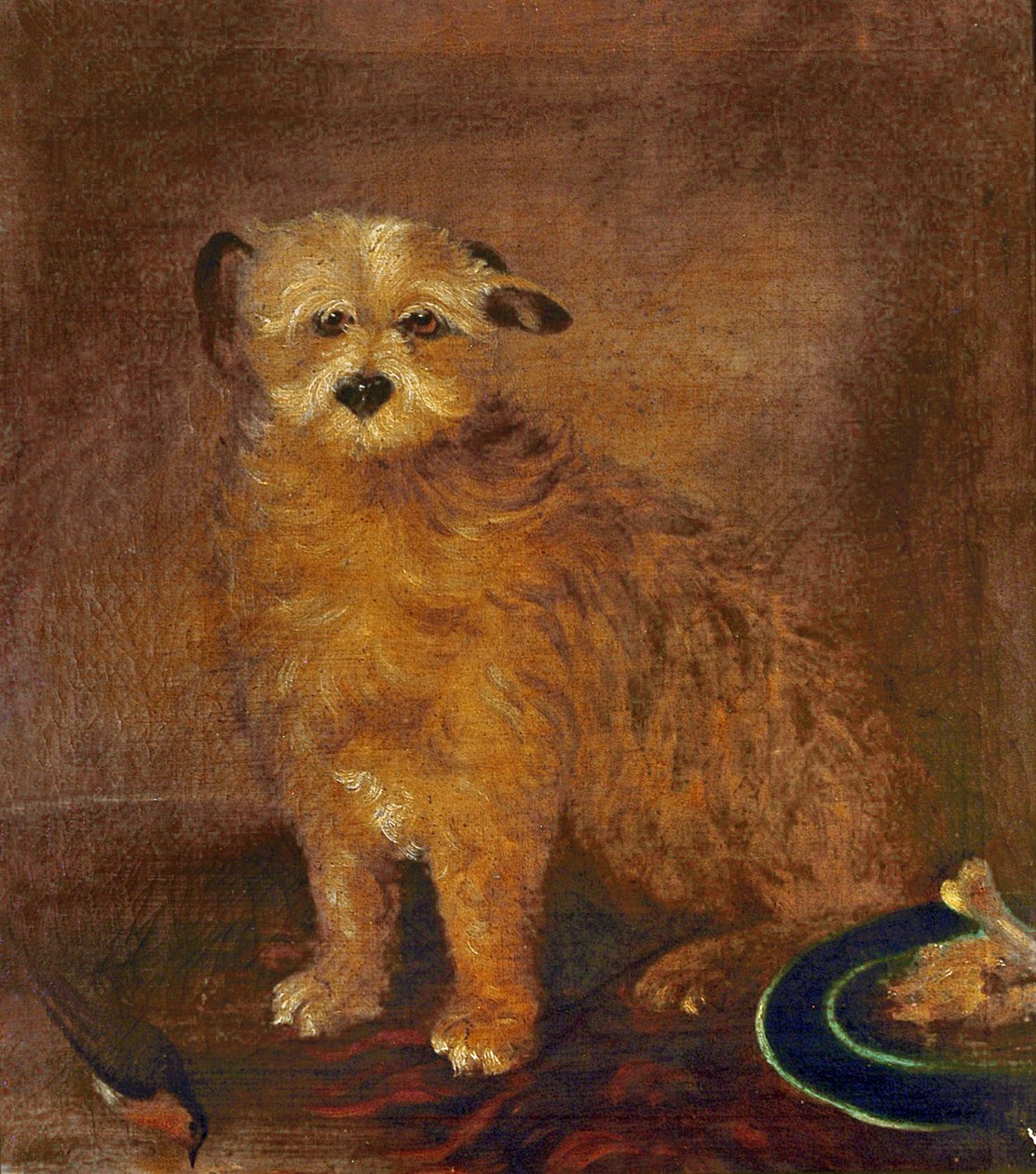Le chien de Wordsworth, Pepper, c.1806-20 - English School