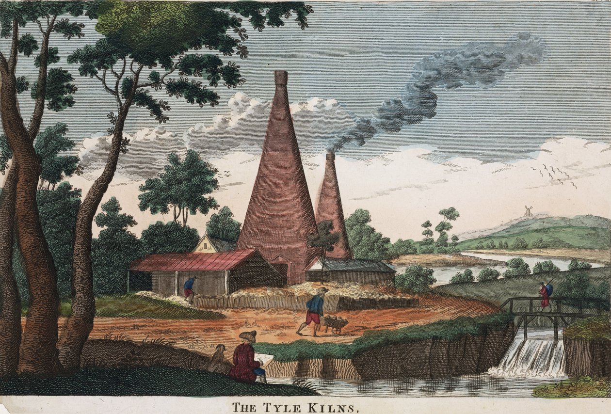 Les fours à tuiles, 1780-1830 - English School English School