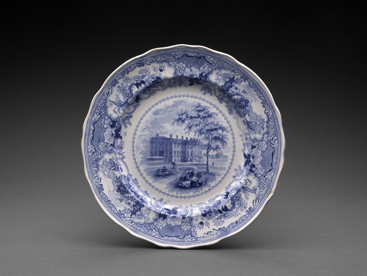 Assiette, vers 1831-46 - Enoch Wood and Sons