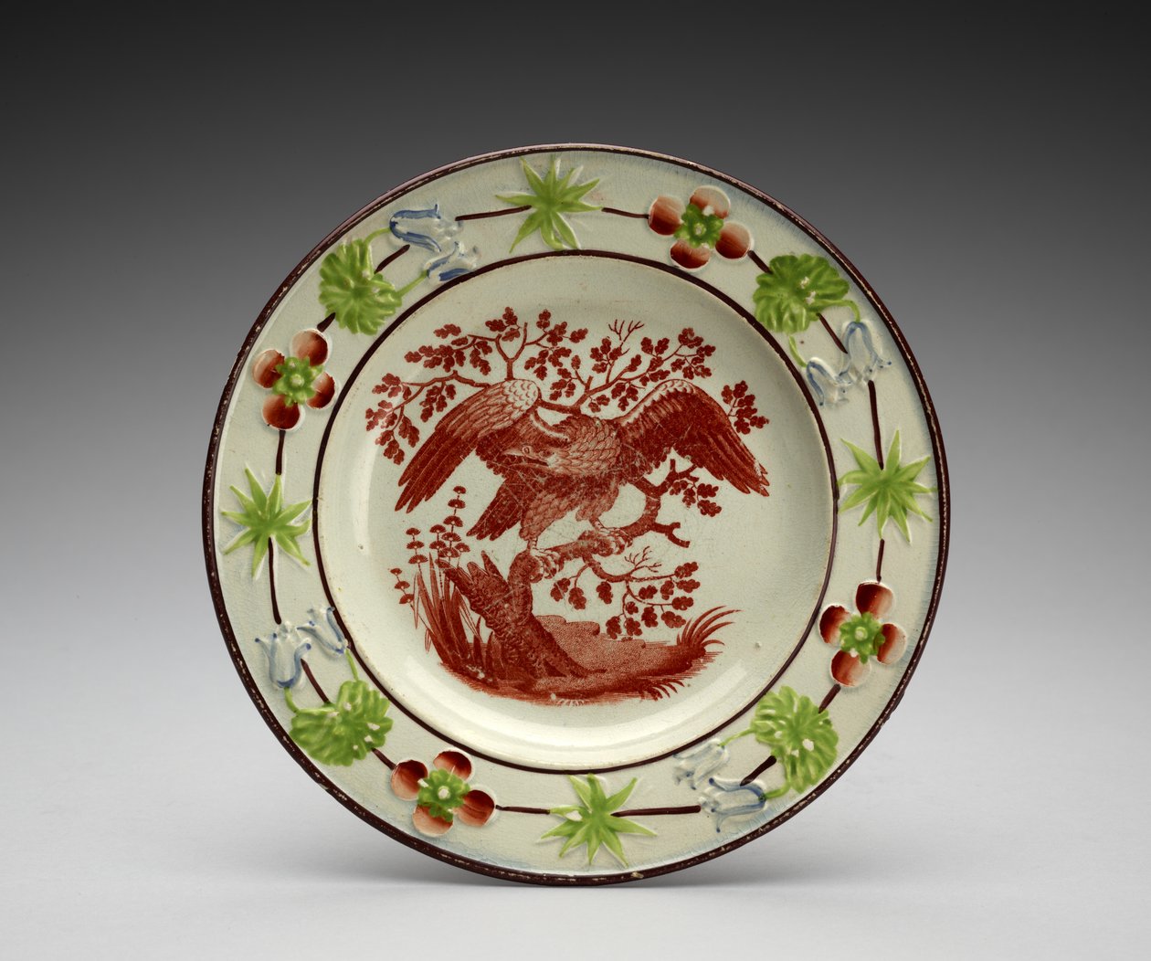 Assiette, vers 1818-1846 - Enoch Wood and Sons
