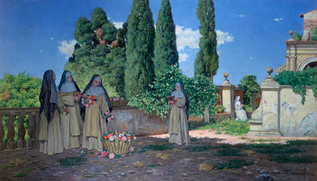 Le Jardin des Nonnes, c1870-1938 - Enrico Tarenghi