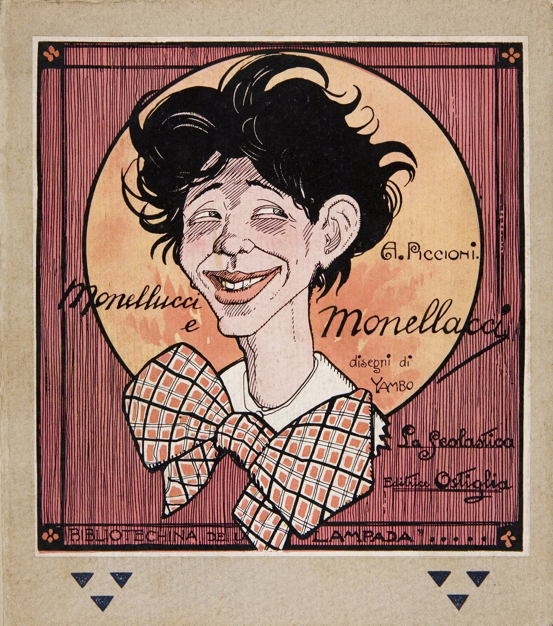 Couverture de Monellucci e Monellacci par A. Piccioni - Enrico de aka Yambo Conti Novelli