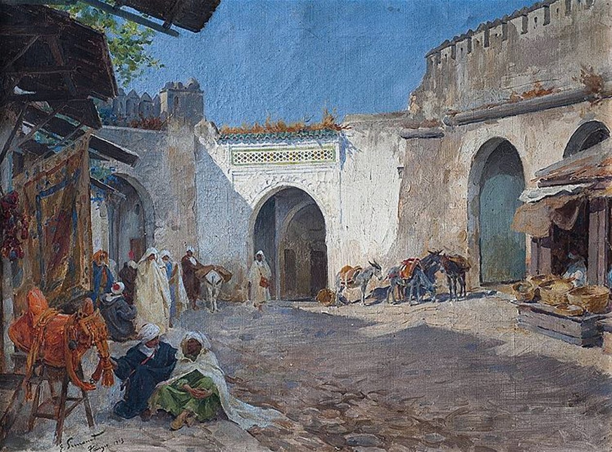 Marché de Tanger - Enrique Simonet