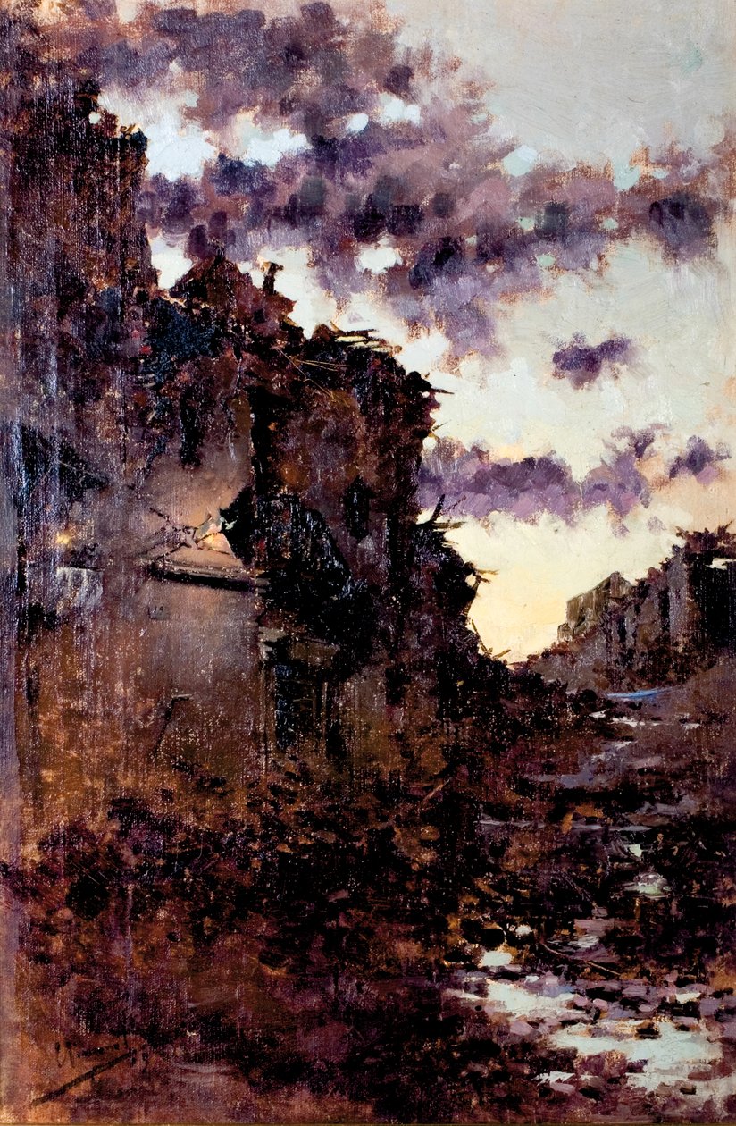 Tremblement de terre à Malaga - Enrique Simonet
