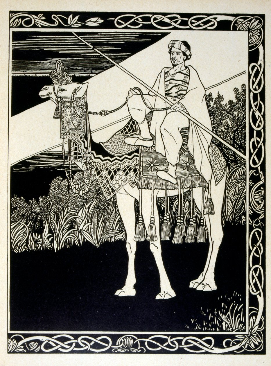 Enak avant Gomorrhe, du livre Judah illustré par Ephraim Moses Lilien (1874-1925) - Ephraim Moses Lilien