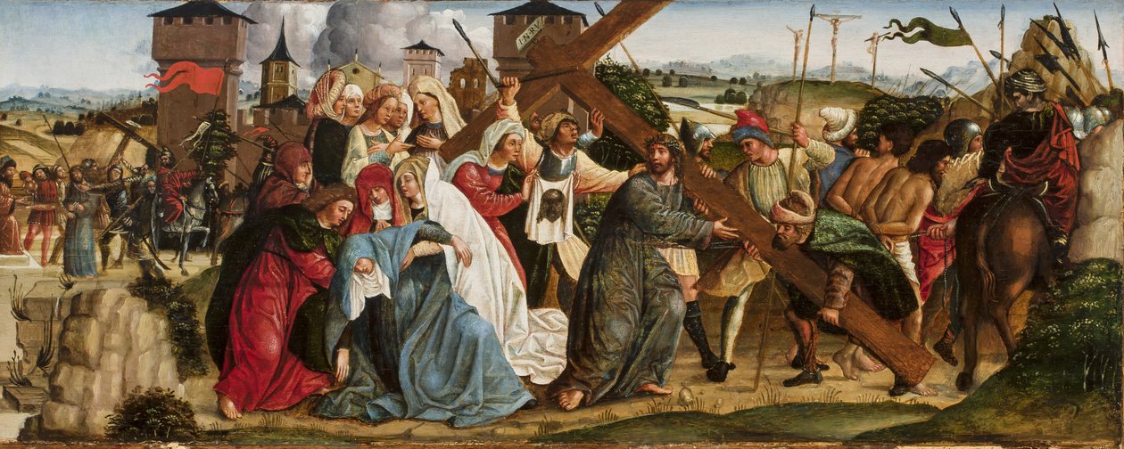 Christ portant la croix, vers 1500 - Ercole de Roberti