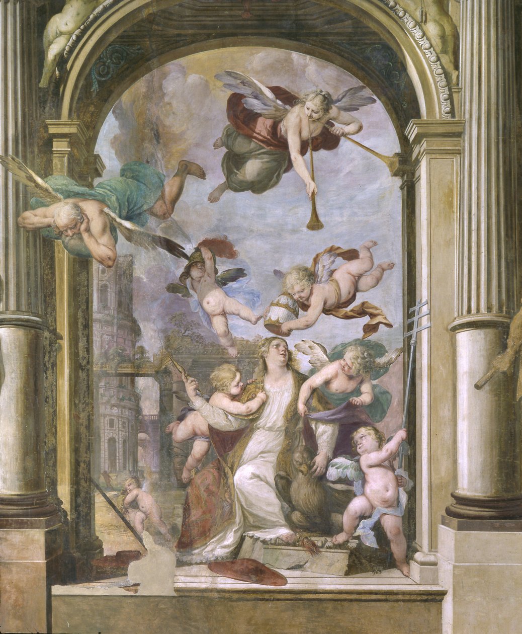 La Couronnement de la Vierge Marie - Ercole Procaccini