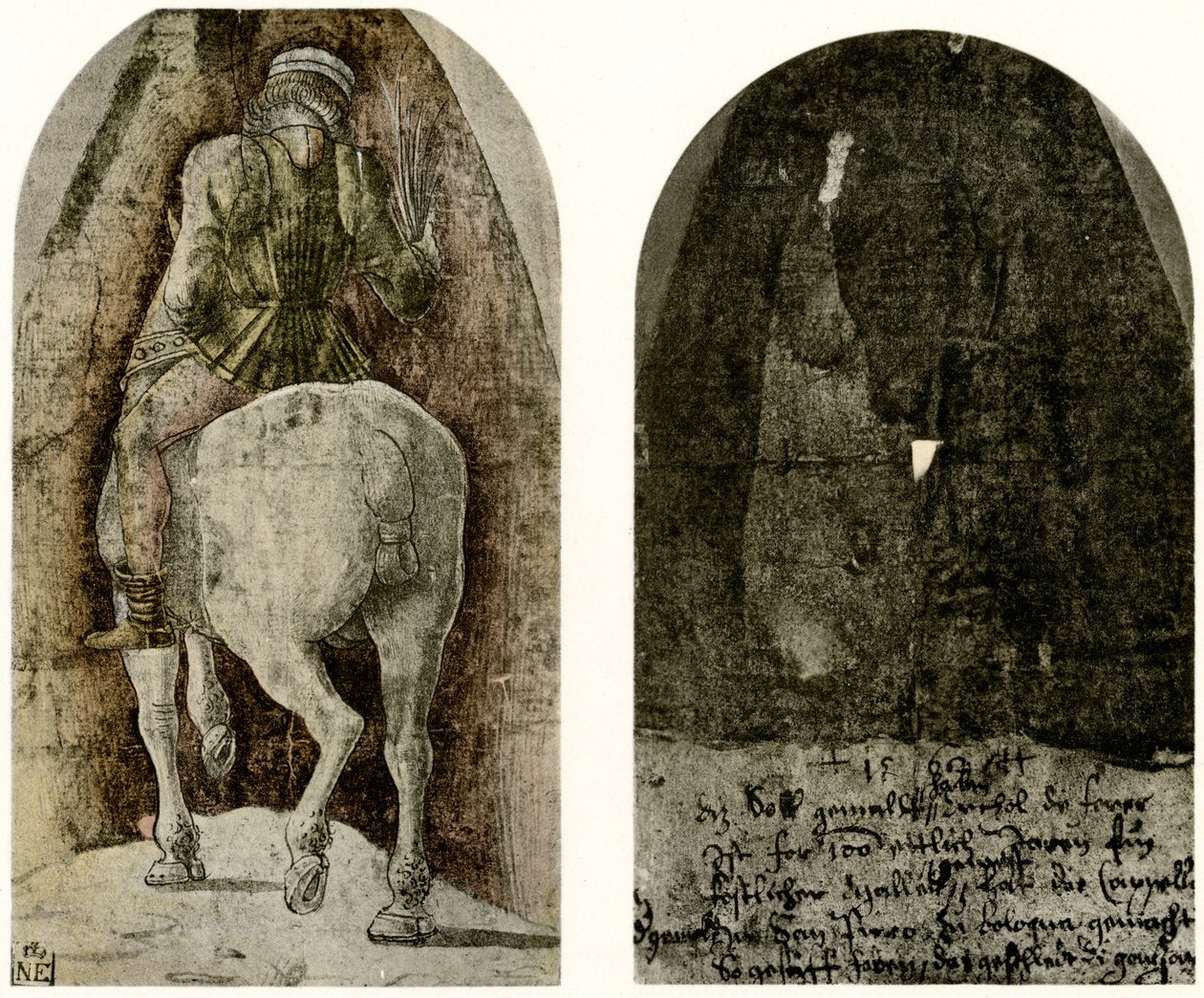 Figure équestre pour la chapelle Garganelli à Bologne - Ercole de Roberti