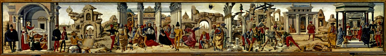 Miracles de Saint Vincent Ferrer - Ercole de Roberti