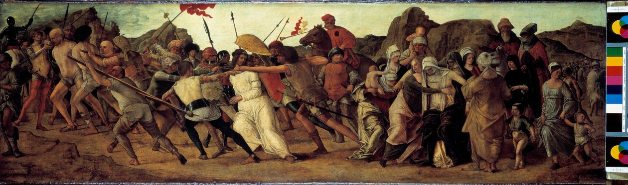 Montée au calvaire. Peinture d