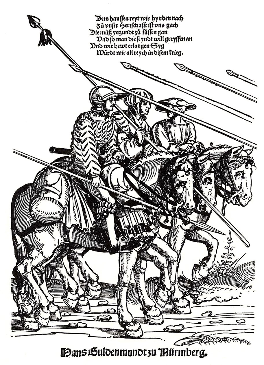 Campagne militaire des Lansquenets - Erhard Schon