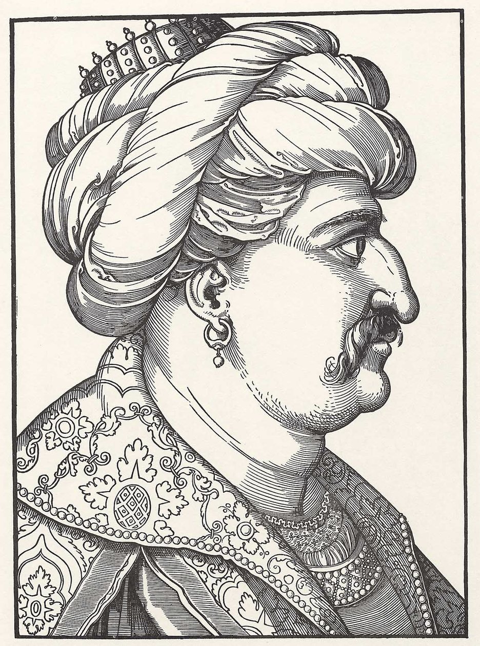 Portrait du sultan Soliman Ier le Magnifique - Erhard Schon