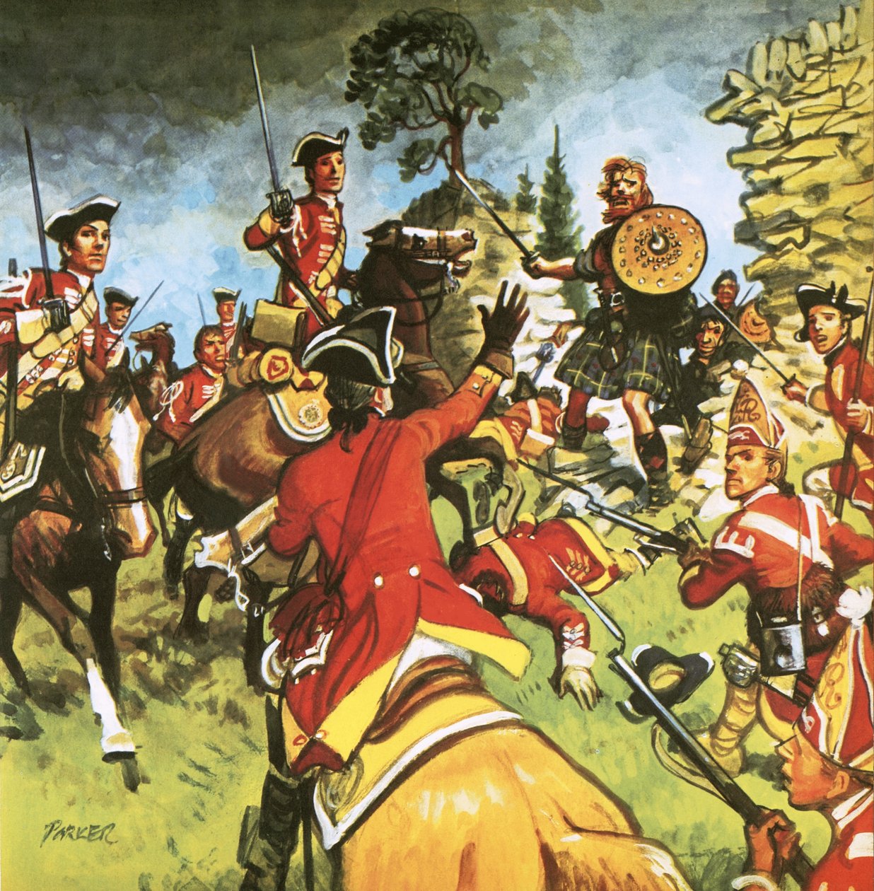 Bataille de Culloden - Eric Parker