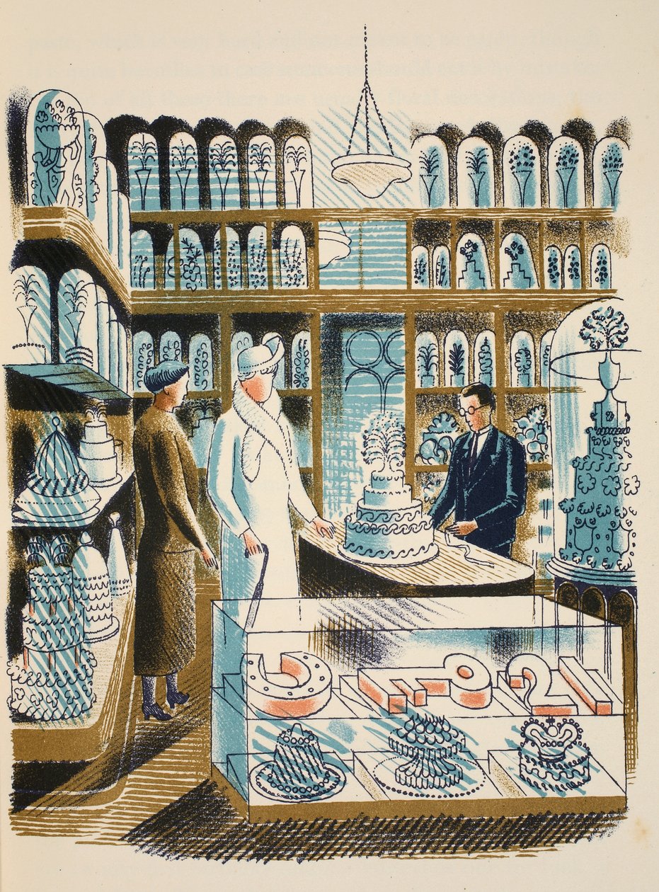 Gâteau de mariage, illustration de 