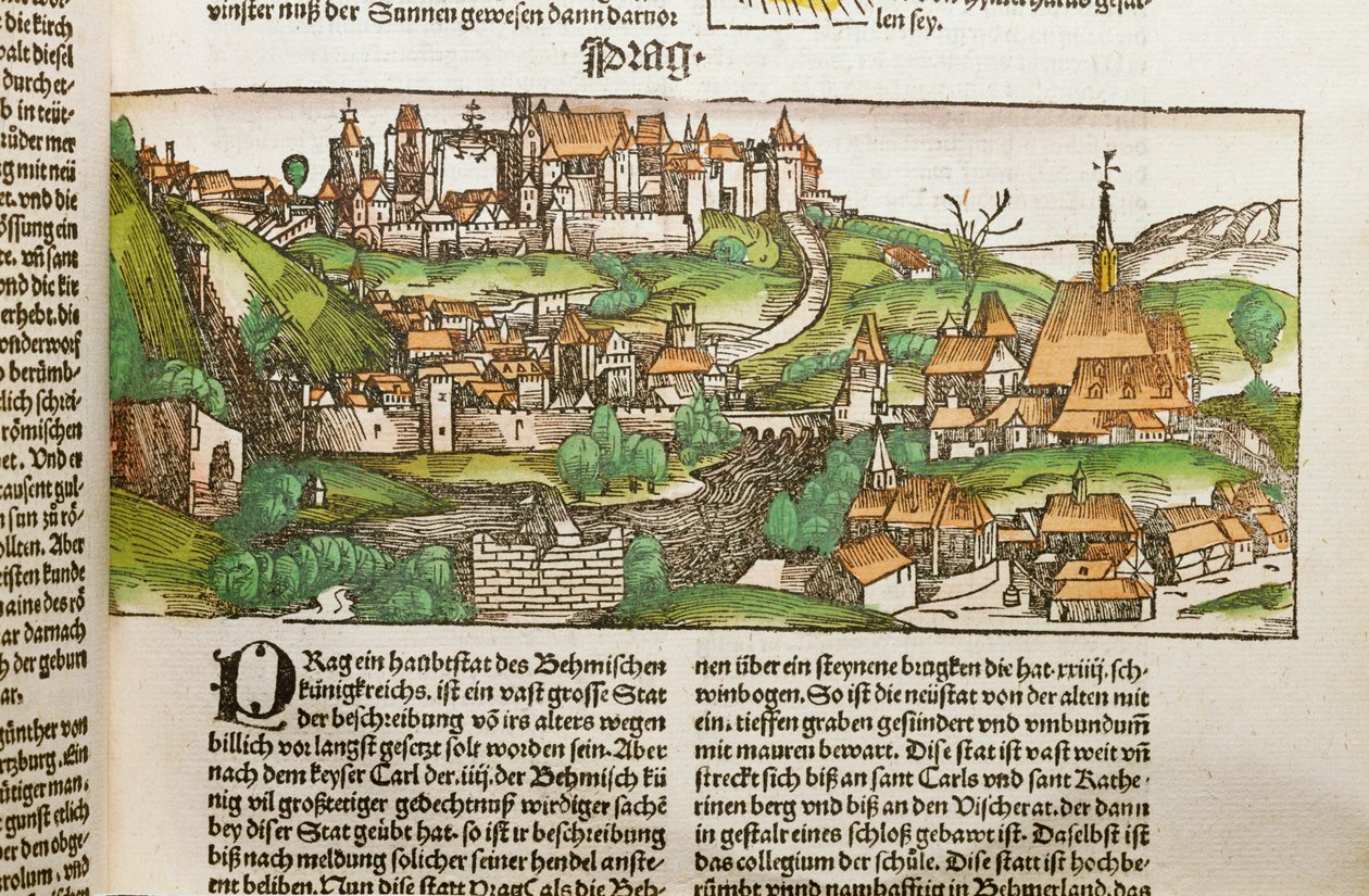 Vue de la ville de Prague - Erich Lessing