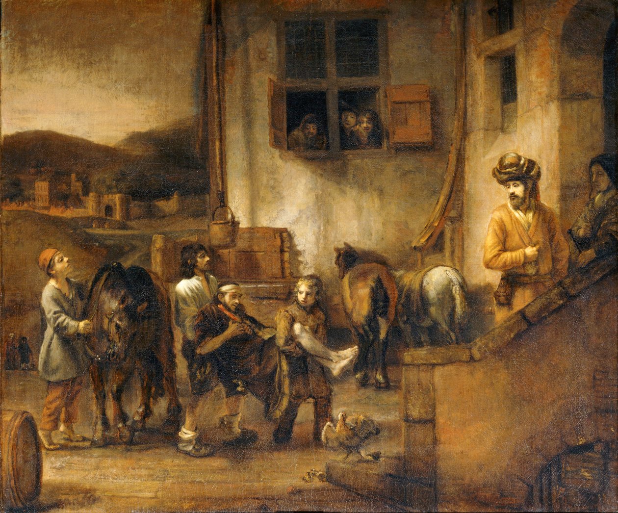 Parabole du bon Samaritain ... - Erich Lessing