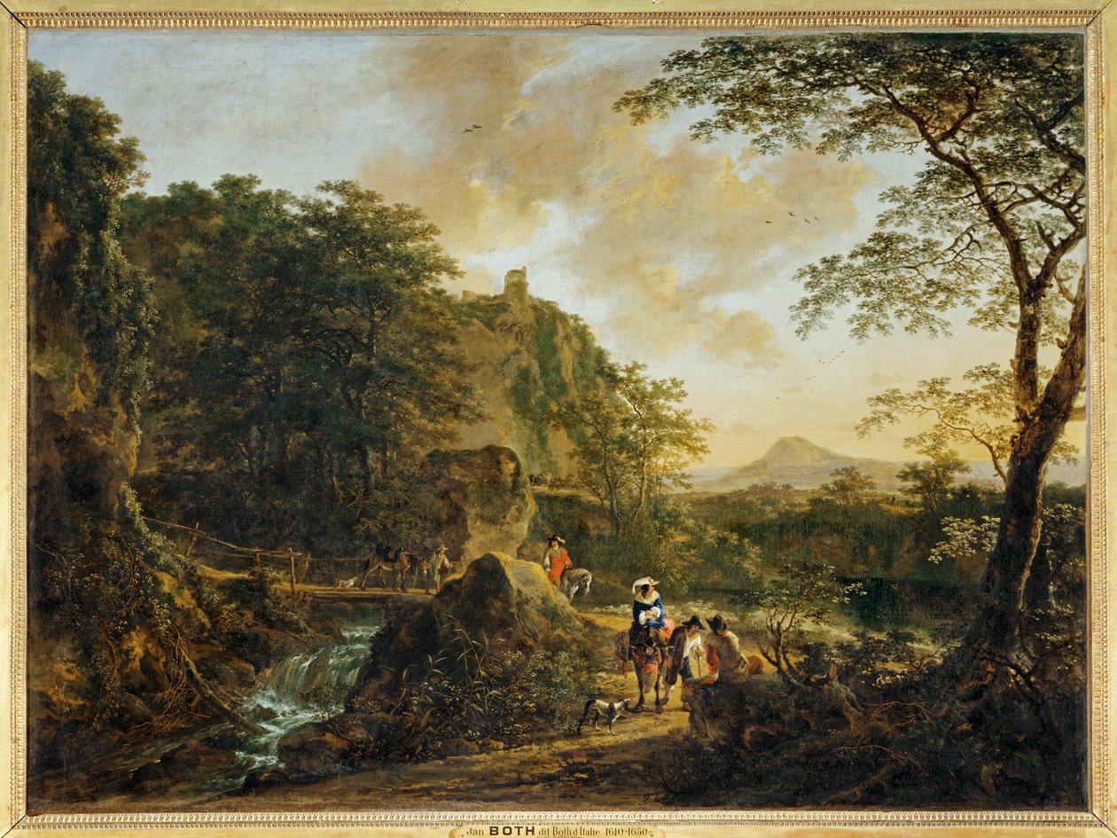 Paysage avec voyageurs … - Erich Lessing