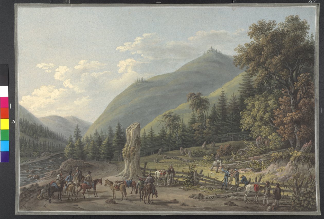 Le col de Borscha, Hongrie - Erich Lessing