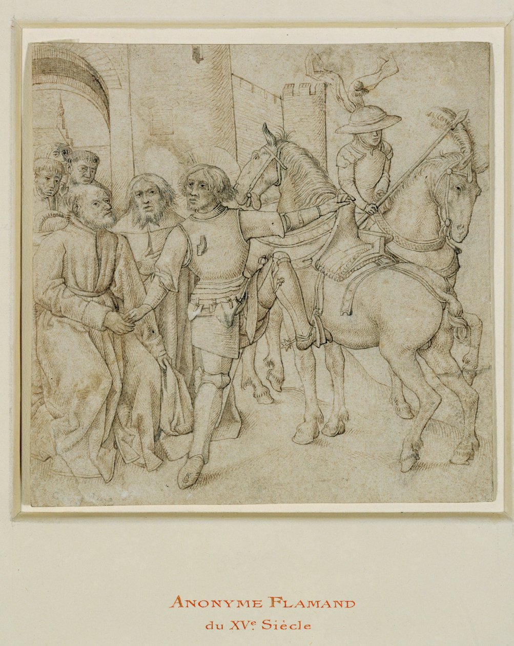 Le départ du fils prodigue, ou Saint Georges montant à cheval ... - Erich Lessing