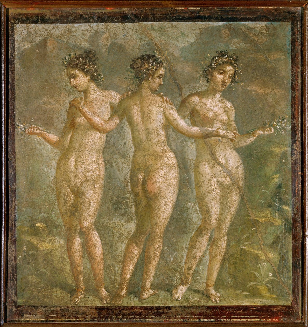 Les trois grâces, Euphrosyne, Thalie et Aglaé - Erich Lessing