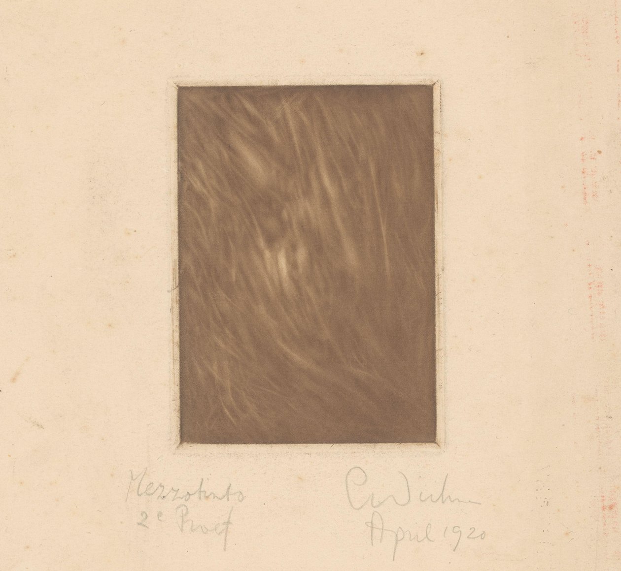 Composition abstraite - Erich Wichmann (signed by artist)