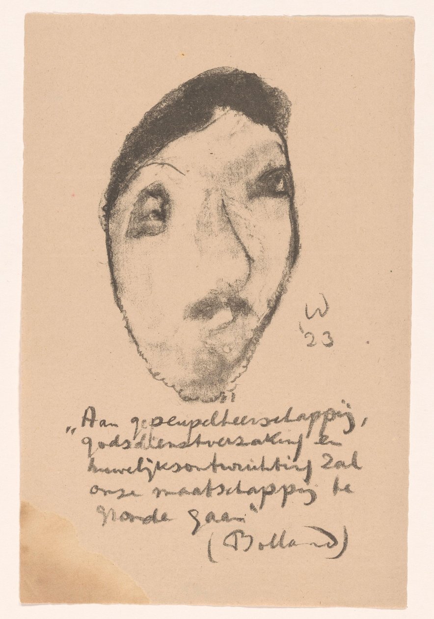 Caricature de Gerard Bolland - Erich Wichmann