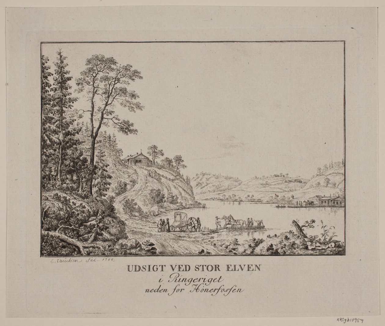 Paysage norvégien - Erik Pauelsen