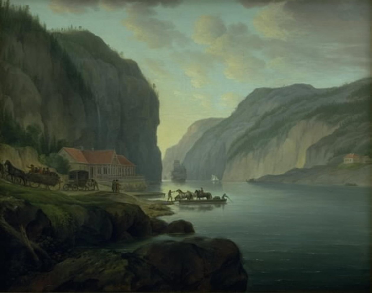 Svinesund près de Frederikshald en Norvège - Erik Pauelsen