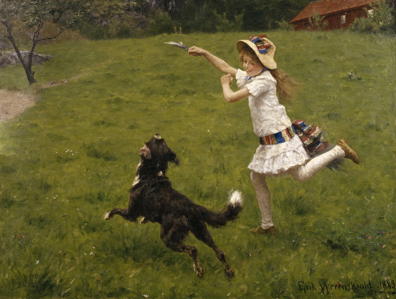 Camarades de Jeu - Erik Theodor Werenskiold