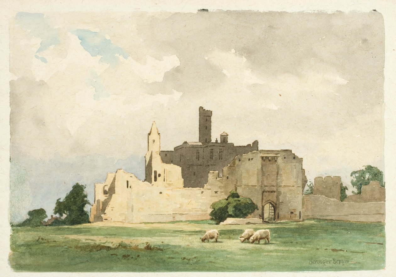 Château de Warkworth - Ernest Benger or Berenger