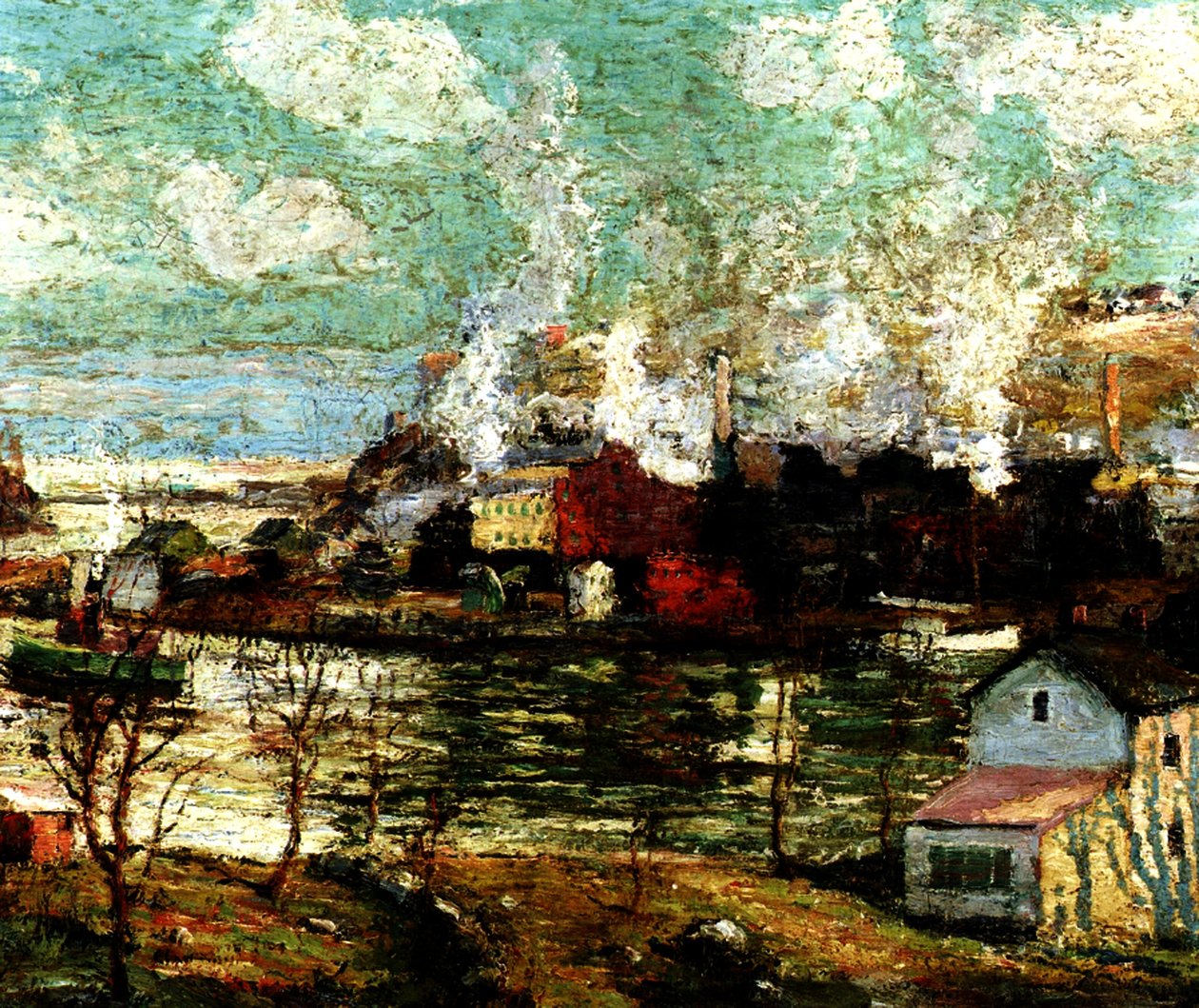 Spuyten Duyvil Creek, Brooklyn, New York, vers 1914 - Ernest Lawson