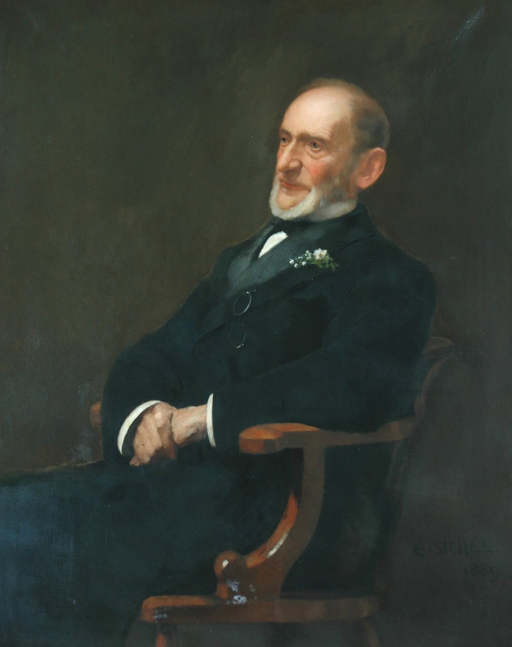 Sir Jacob Behrens, 1889 - Ernest Leopold Sichel