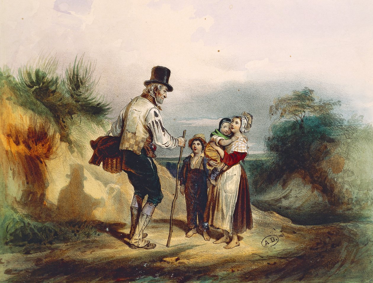 Le raccourci, illustration de l