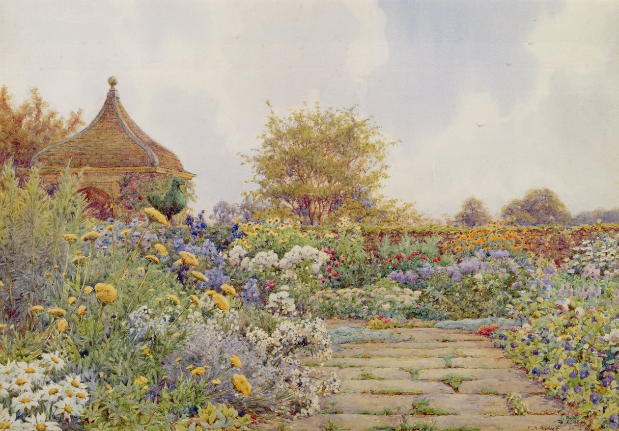 Les jardins de Chequers Court, Buckinghamshire - Ernest Arthur Rowe